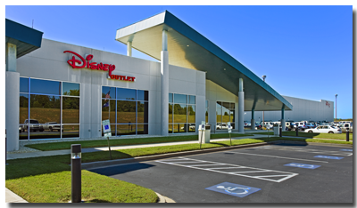 disney complex architectural photograph